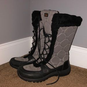 UGG Australia Lace Up Waterproof Snow Boots